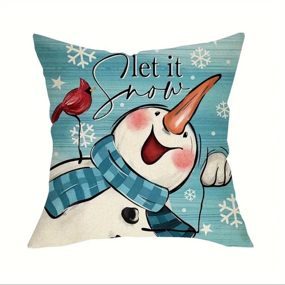 Pillow Covers, Winter Design, SET OF TWO, NIP, NO Pillow Included - Picture 2 of 6